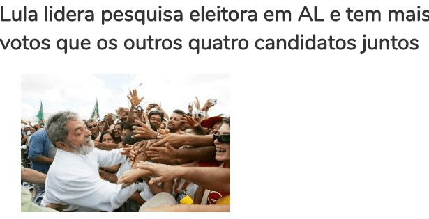 Portal Sertão Na Hora divulga pesquisa realizado em Alagoas sobre a disputa eleitoral para o Senado Federal