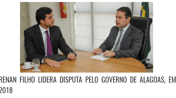 Portal Quebrangulo Agora divulga pesquisa realizada em Alagoas sobre a disputa eleitoral para Governador do Estado
