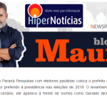 Hiper Notícias comenta pesquisa realizada em São Paulo sobre a disputa eleitoral para Presidente do Brasil