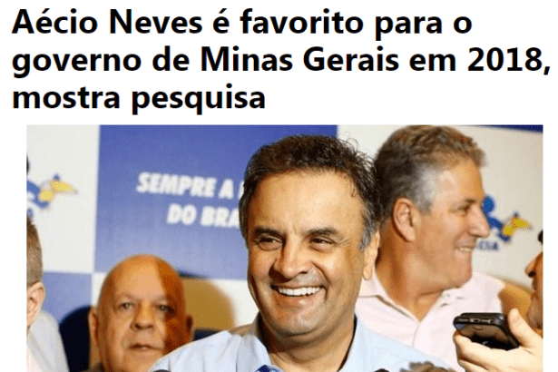 Portal Top Buzz divulga pesquisa realizada em Minas Gerais sobre a disputa eleitoral para Governador do Estado