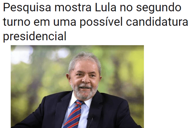 Portal Sertão Online divulga pesquisa realizada em Minas Gerais sobre a disputa eleitoral para Presidente do Brasil