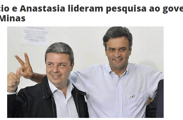 Portal Minas Repórter divulga pesquisa realizada em Minas Gerais sobre a disputa eleitoral para Governador do Estado