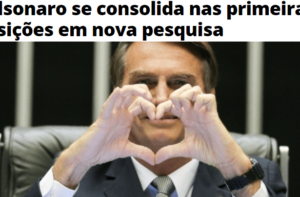 Blasting News divulga pesquisa de intenção de votos para as eleições presidenciais do ano que vem