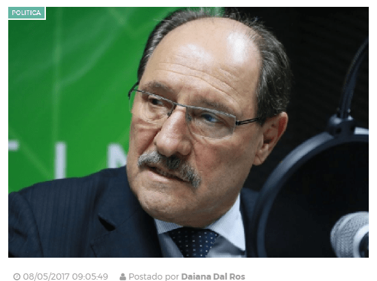 Rádio Progresso de Ijuí divulga pesquisa realizada no Estado do Rio Grande do Sul sobre a popularidade do Governador José Ivo Sartori