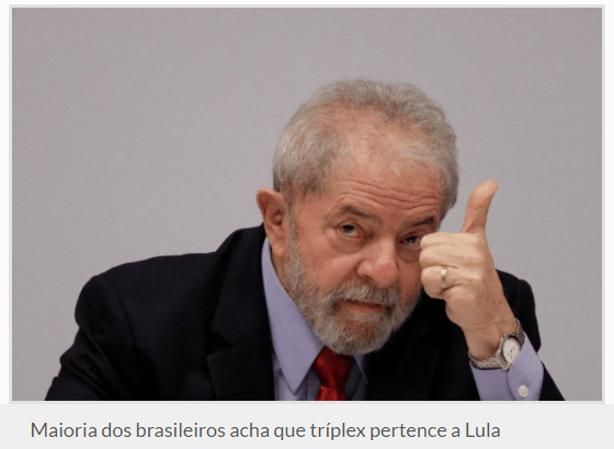 Blog Rádio Clip FM divulga pesquisa nacional realizado na Web pela Paraná Pesquisas sobre o apartamento triplex no Guarujá