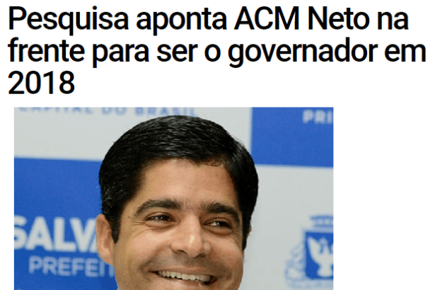 Portal Alo Alo Bahia divulga pesquisa realizada pela Paraná Pesquisas sobre a disputa eleitoral no Estado da Bahia