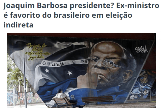 Portal Pelo Amor de Deus divulga pesquisa nacional realizada pela Paraná Pesquisas com a opinião dos Brasileiros sobre eleições indiretas