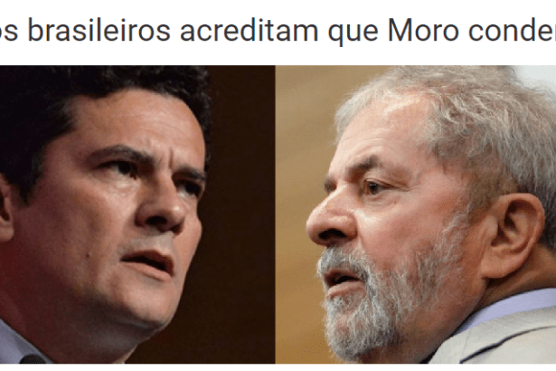 Portal WA Mídia divulga pesquisa realizada pela Paraná Pesquisas com a opinião dos Brasileiros sobre o Caso do Triplex