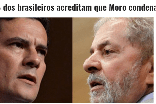 Jogo Aberto 97 FM divulga pesquisa realizada pela Paraná Pesquisas com a opinião dos Brasileiros sobre o Caso do Triplex