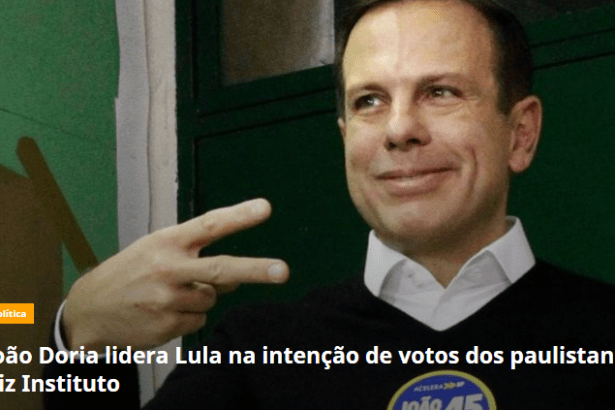 Natal Notícias divulga pesquisa realizado no Município de São Paulo sobre a disputa eleitoral para Presidente do Brasil