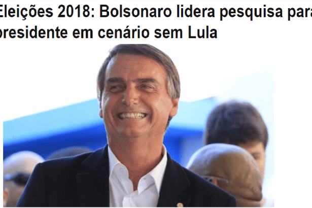 Portal Minuto Mais divulga pesquisa nacional realizada pela Paraná Pesquisas sobre a disputa eleitoral para Presidente do Brasil