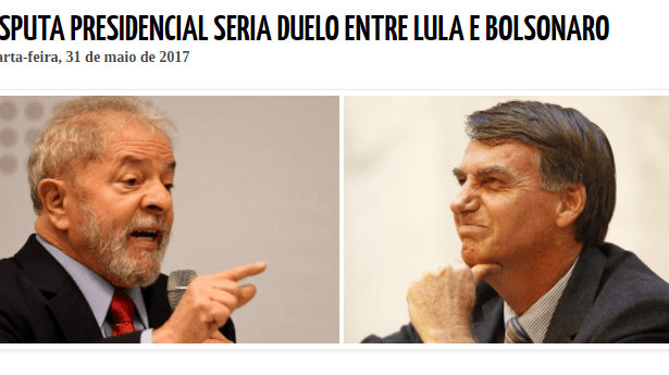 Blog do Jairo Gomes divulga pesquisa nacional realizada pela Paraná Pesquisas sobre a disputa eleitoral para Presidente do Brasil