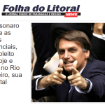 Folha do Litoral divulga pesquisa realizada no Estado do Rio de Janeiro sobre a disputa eleitoral para Presidente do Brasil