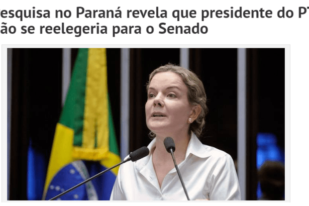 Blog João Alberto divulga pesquisa realizado no Estado do Paraná sobre a disputa eleitoral para senador do estado