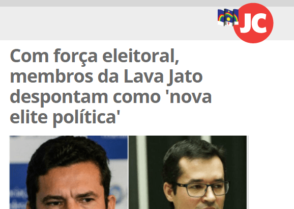 Portal JC - Jornal do Comércio cita em matéria pesquisa realizada pela Paraná Pesquisas