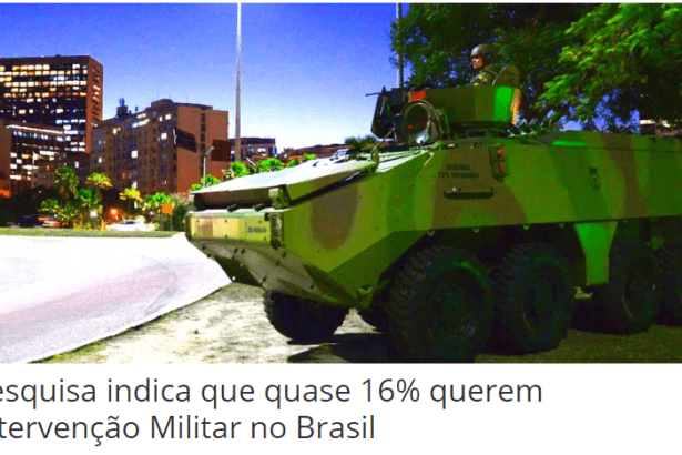 Portal News Atual divulga pesquisa nacional com a opinião dos brasileiros sobre o melhor para o Brasil