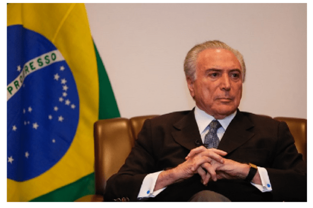 Ouro Preto Online divulga pesquisa nacional realizada pela Paraná Pesquisas sobre o Presidente Michel Temer