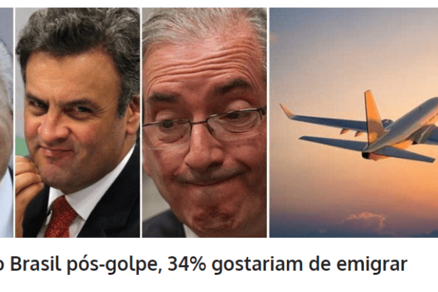 Portal Wiki Mídia Brasil divulga pesquisa nacional realizado pela Paraná Pesquisas com a opinião dos brasileiros sobre o Brasil
