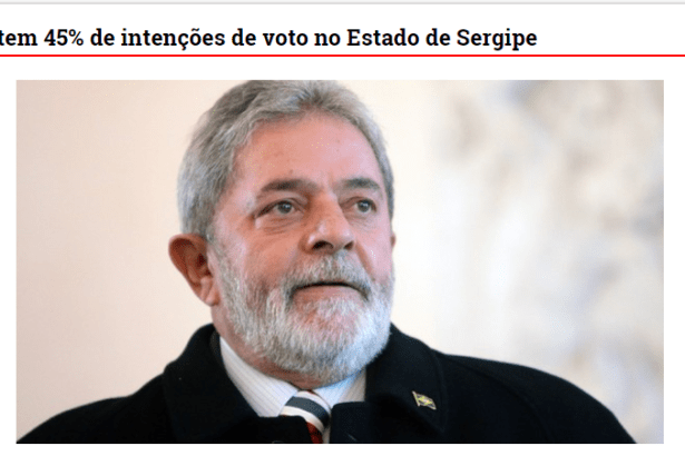 Blog Se Liga Belo Jardim divulga pesquisa realizada pela Paraná Pesquisas sobre a disputa eleitoral para Presidente da República