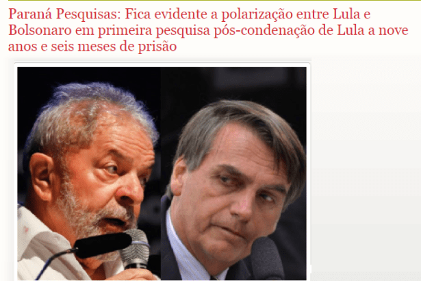 Fatos em Destaque divulga pesquisa nacional sobre a sucessão e rejeição dos candidatos a Presidente da República