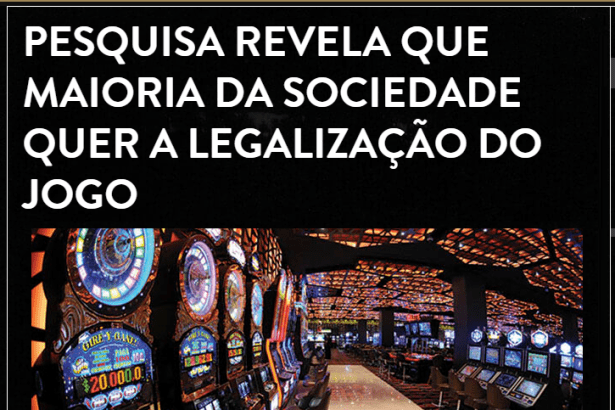 Portal Cassino.org divulga pesquisa nacional realizado pela Paraná Pequisas sobre a legalização dos jogos com a volta de bingos e cassinos
