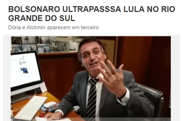 Rádio Educadora divulga pesquisa realizada no Estado do Rio Grande do Sul sobre administração Federal e situação eleitoral