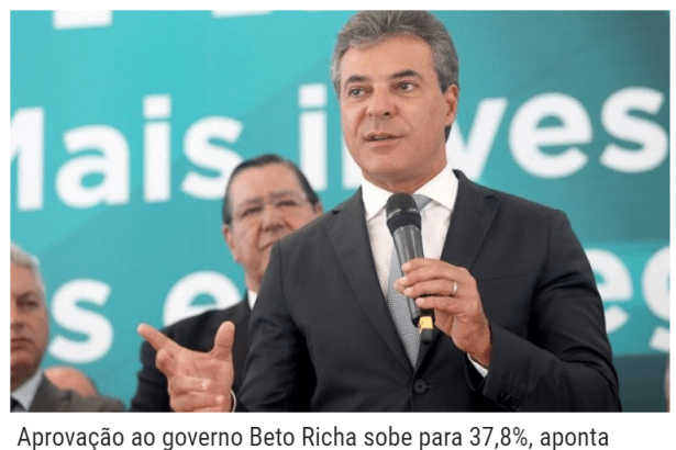 Araucária no Ar divulga pesquisa realizado no Estado do Paraná sobre a popularidade do Governador Beto Richa