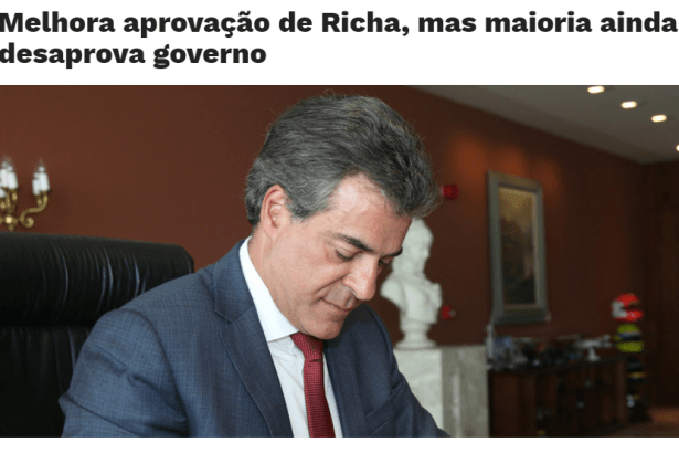 Portal Hora Extra divulga pesquisa realizado no Estado do Paraná sobre a popularidade do Governador Beto Richa