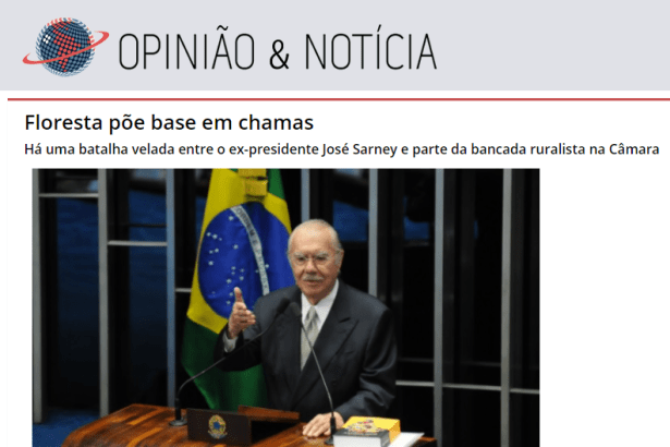 Portal Opinião e Notícia cita em matéria o Instituto Paraná Pesquisas