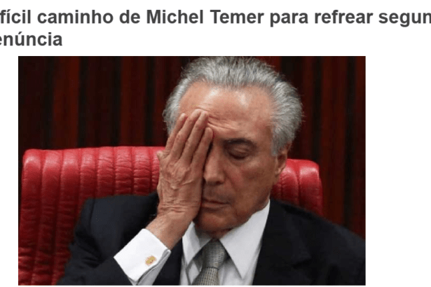 Portal Prensa Latina divulga pesquisa nacional realizado pela Paraná Pesquisas sobre o Presidente Michel Temer