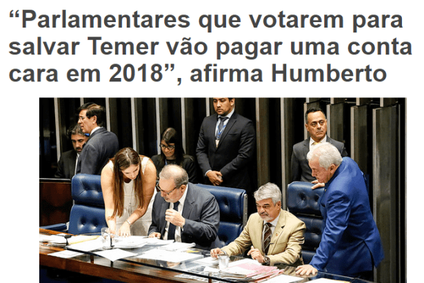 Portal Gazzeta divulga pesquisa nacional realizado pela Paraná Pesquisas sobre o Presidente Michel Temer