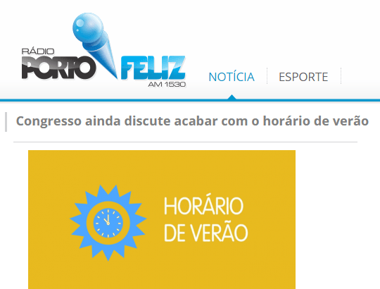 Rádio Porto Feliz cita em matéria pesquisa realizado pela Paraná Pesquisas