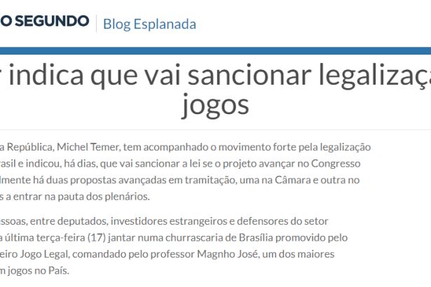 Portal Último Segundo cita pesquisa realizada pela Paraná Pesquisas