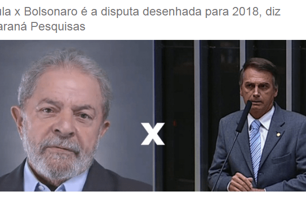 Portal Mais Pajeu.com.br divulga pesquisa nacional realizado pela Paraná Pesquisas sobre a disputa eleitoral para Presidente do Brasil