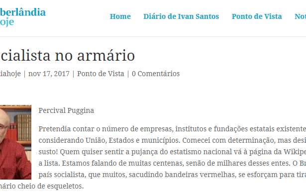 Uberlândia Hoje cita em matéria pesquisa realizada pela Paraná Pesquisas