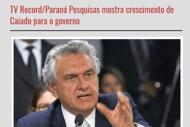 Gazeta Universitária divulga pesquisa realizada no Estado de Goiás sobre a disputa eleitoral para Governador