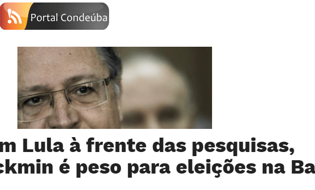 Portal Condeúba cita em matéria pesquisa realizada pela Paraná Pesquisas
