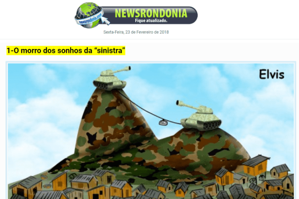 News Rondônia cita pesquisa realizado pela Paraná Pesquisas
