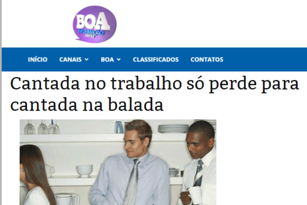 Portal Boa Informação divulga pesquisa nacional realizada pela Paraná Pesquisas sobre ser alvo de cantadas