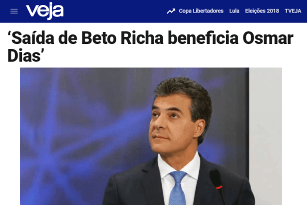Veja.com - Blog Paraná divulga entrevista realizada com o Diretor do instituto Paraná Pesquisas