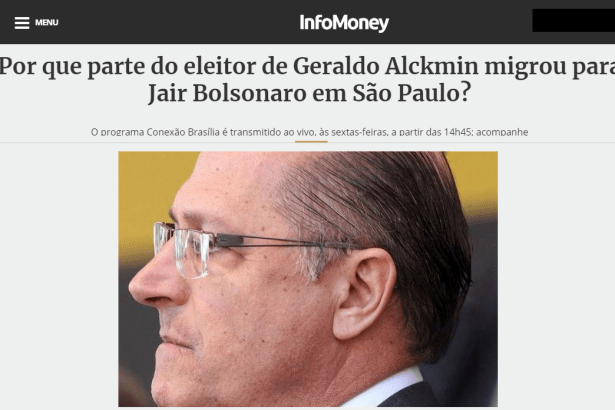 InfoMoney divulga entrevista realizado com o Diretor do Instituto Paraná Pesquisas