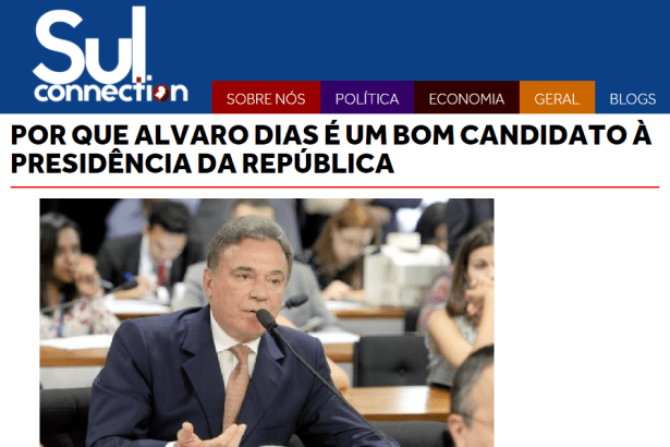 Sul Connection cita em matéria pesquisa realizada pela Paraná Pesquisas
