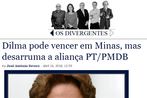 Os Divergentes cita em matéria pesquisa realizada pela Paraná Pesquisas
