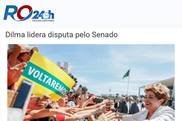 RO 24 Horas divulga pesquisa realizada no Estado de Minas Gerais sobre a disputa eleitoral para Senador(a)