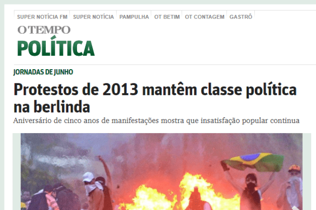 Portal O Tempo cita em matéria pesquisa realizada pela Paraná Pesquisas