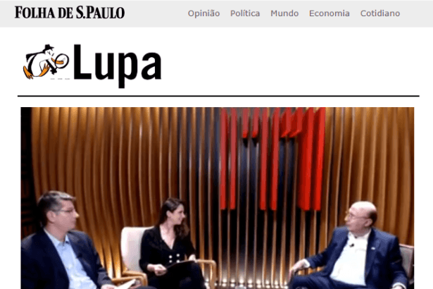 Folha de S.Paulo - Lupa cita em matéria pesquisa realizada pela Paraná Pesquisas