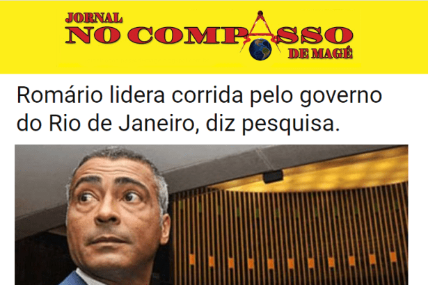 Jornal no Compasso divulga pesquisa realizada no Estado do Rio de Janeiro sobre a disputa eleitoral para Governador