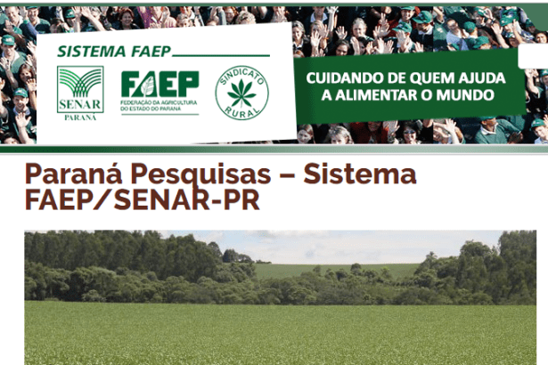Sistema FAEP divulga pesquisa realizada pela Paraná Pesquisas