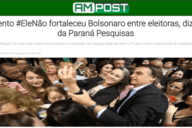 Portal AMPOST divulga entrevista realizado com o Diretor do Instituto Paraná Pesquisas