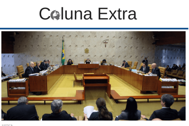 Portal Coluna Extra divulga pesquisa nacional sobre o aumento de salário dos Ministros do Supremo Tribunal Federal